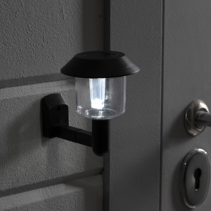 Садовый светильник на солнечной батарее &laquo;Ретро&raquo;, 10 &times; 12 &times; 14 см, 1 LED, свечение белое