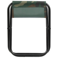 Стул туристический Maclay, складной, р. 22х20х25 см, цвет хаки