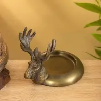 Подставка для бутылки "Лось" 18х14х14 см, алюминий