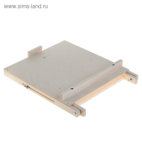 Мольберт настольный &laquo;Студийный&raquo;, 650 x 450 x 560 мм, с планшетом 450 x 480 мм (возможность разместить холст 60 x 80 см), с бегунком, Calligrata