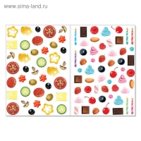 Наклейки многоразовые &laquo;Юный повар&raquo;, формат А4