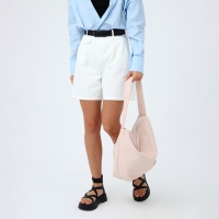 Сумка-мешок женская, отдел на молнии, цвет розовый