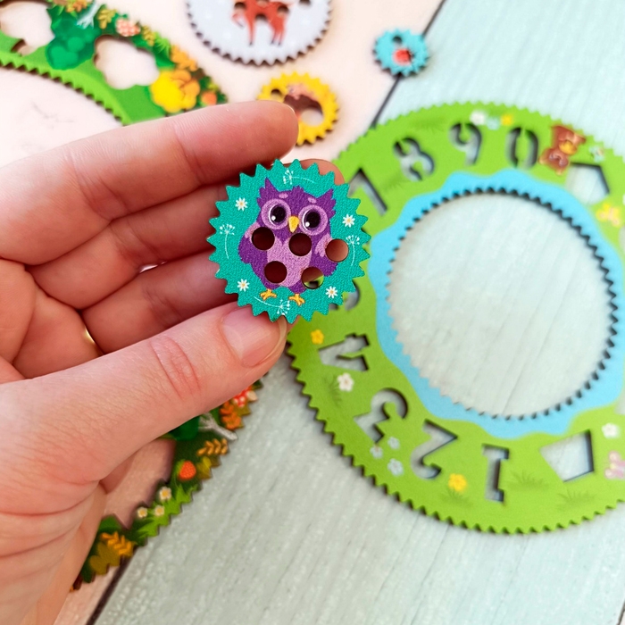 Спирограф &laquo;Лес&raquo;