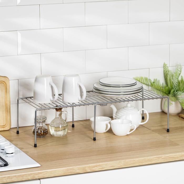 Полка раздвижная для шкафа, 36-62&times;22&times;15 см, цвет хром