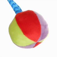 Растяжка - спираль с игрушками дуга на коляску / кроватку для малышей 0+ &laquo;Слоник яркий&raquo;, Крошка Я