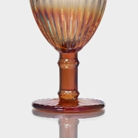 Бокал для вина из стекла Magistro &laquo;Босфор&raquo;, 250 мл, 8,5&times;16,5 см, цвет градиент золото