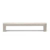 Ручка-скоба CAPPIO SQUARE RSC007, алюминий, м/о 128 мм, цвет серебро