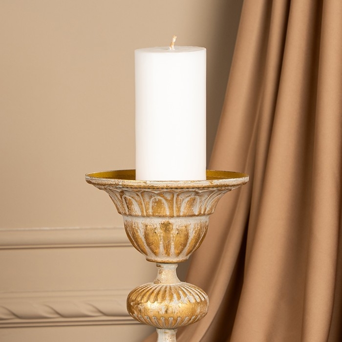 Подсвечник металл &laquo;Ярусы&raquo; для одной свечи 16 х 16 х 31 см