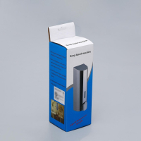 Диспенсер для антисептика или жидкого мыла, механический, 350 мл, пластик, цвет белый