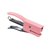 Степлер плаер №24/6 до 20 листов, скобы 24/6, для сшивания на весу, стальной, МИКС