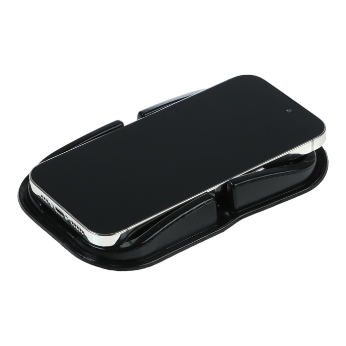 Коврик противоскользящий, 16&times;10&times;1.5, черный, набор 2 шт