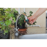 Штуцер, внутренняя резьба 1/2"&ndash;3/4"&ndash;1", быстросъёмное соединение, пластик, Greengo