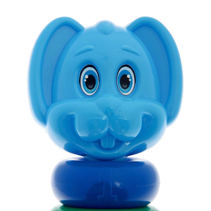 Пирамидка 5 колец &laquo;Зайка&raquo;