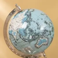 Глобус сувенирный, 18&times;15&times;26 см, подставка металл