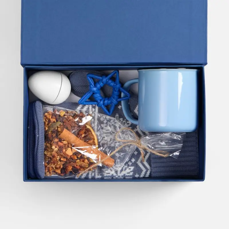 Набор Heart Warmer, голубой, размер L/XL