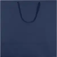 Пакет бумажный Porta L, темно-синий