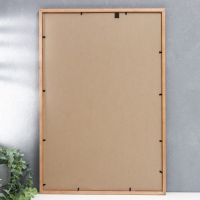 Фоторамка сосна с19 орех 40х60 см (пластиковый экран)