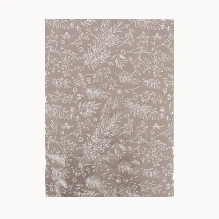 Бумага упаковочная тишью, &laquo;Ветки&raquo;, 50 см &times; 70 см 17 грамм