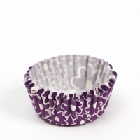 Форма для выпечки "Цветочки" фиолетовая, 3,5 х 2 см набор 300шт 7011033