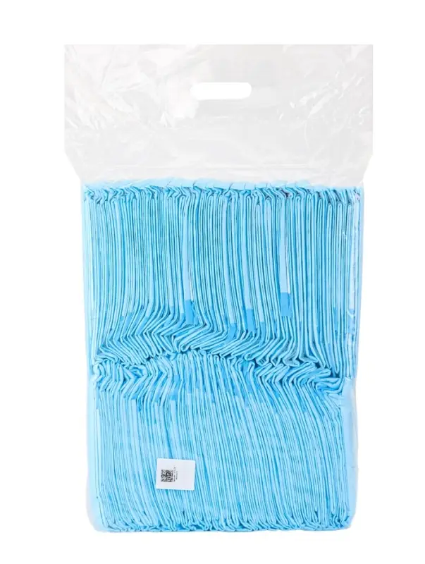 Пеленка медицинская впитывающая одноразовая, размер 60х90  (упаковка 60 штук)