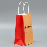 Пакет подарочный крафтовый, упаковка, &laquo;Душнила&raquo;, 12 х 21 х 9 см