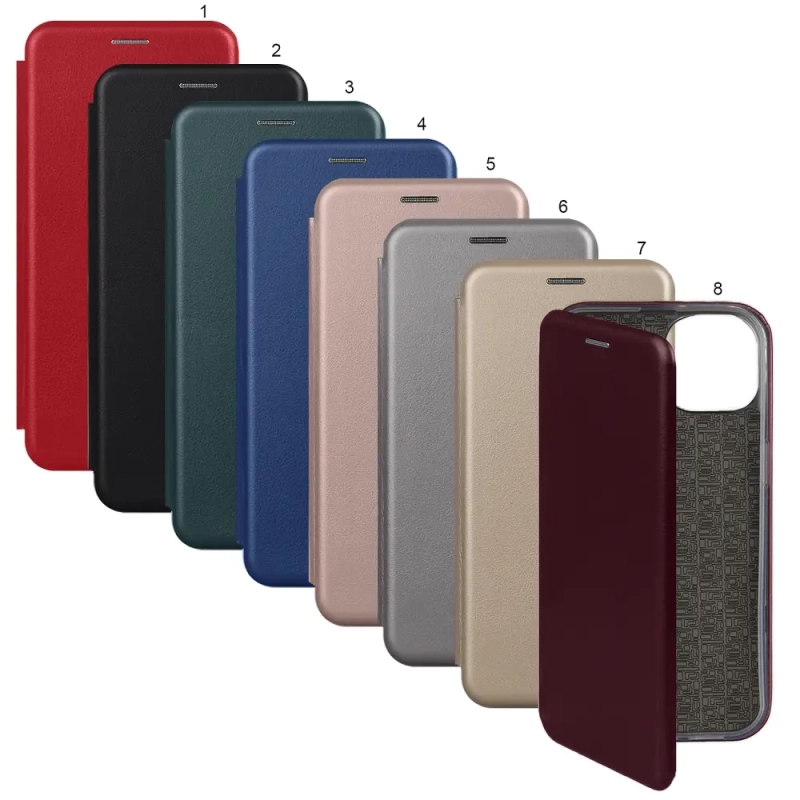 Чехол-книжка iPh 13 цвета в ассортименте