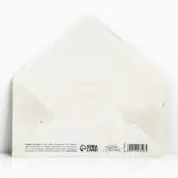 Конверт для денег &laquo;С Новым годом&raquo;, тиснение, 16.5&times;8 см