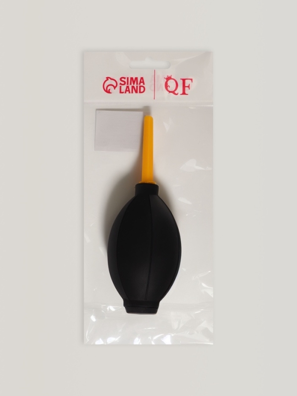 Груша для сушки клея д/мастеров по наращ ресниц 14,5*5см пластик/силикон МИКС пакет QF