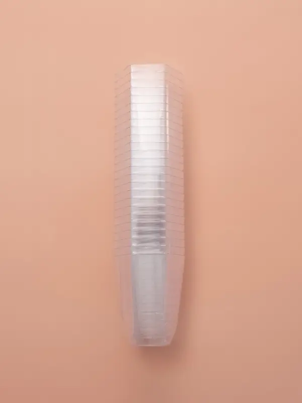 Форма пластиковая одноразовая для фуршета &laquo;Грааль&raquo;, 100 мл, прозрачная