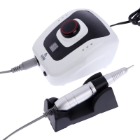 Аппарат для маникюра Luazon LMH-06, 6 насадок, 30 Вт, до 35000 об/мин, черно-белый