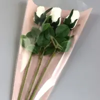 Пакет цветочный Конус, розовый, 28&times;9&times;44 см&plusmn;1 см