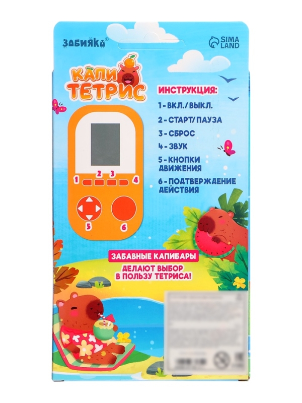 Электронная игра "Капитетрис"