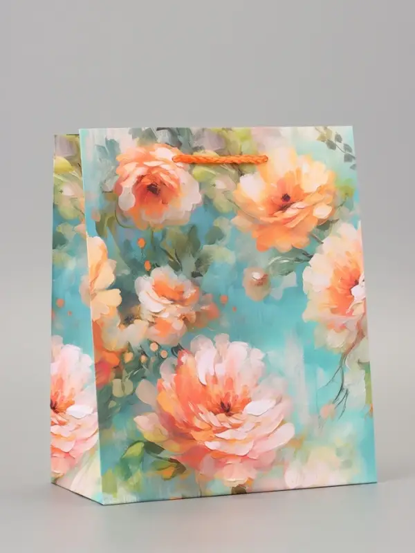 Пакет подарочный ламинированный &laquo;Аромат любви&raquo; 18&times;22.3&times;10 см