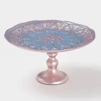 Блюдо сервировочное "ЭЛЕОНОРА БРОНЗА" 28 см