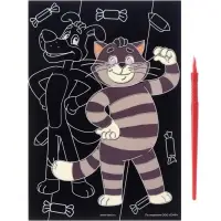 Гравюра детская, со стекой, Простоквашино