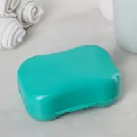 Мыльница дорожная, 11&times;7&times;4 см, цвет МИКС