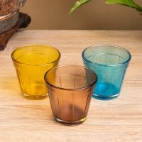 Подсвечник для чайной свечи 6,6х6,6х6см