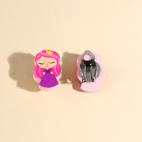 Бижутерия &laquo;Самя милая&raquo; набор для девочек: серьги клипсы и кольцо, 6 х 9 см