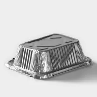 Форма из фольги для выпечки и запекания Доляна, 255 мл, 12&times;9,5&times;4 см, 100 шт/уп