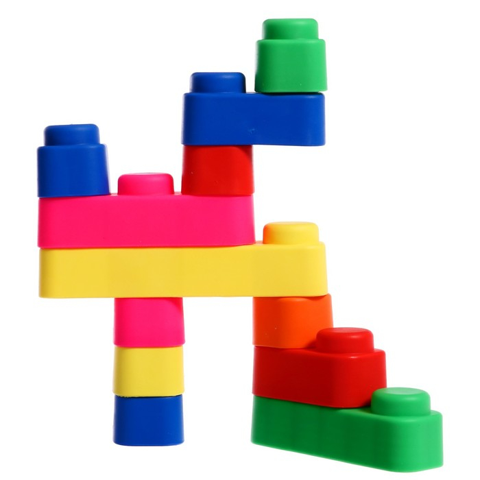 Конструктор &laquo;Мягкие кирпичики мини&raquo;, 12 деталей