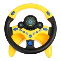 Руль музыкальный "Cупер водитель", свет и звук , работает от батареек В ПАКЕТЕ