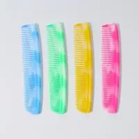 Расчёска комбинированная, 19.5&times;4 (&plusmn;1) см, МИКС