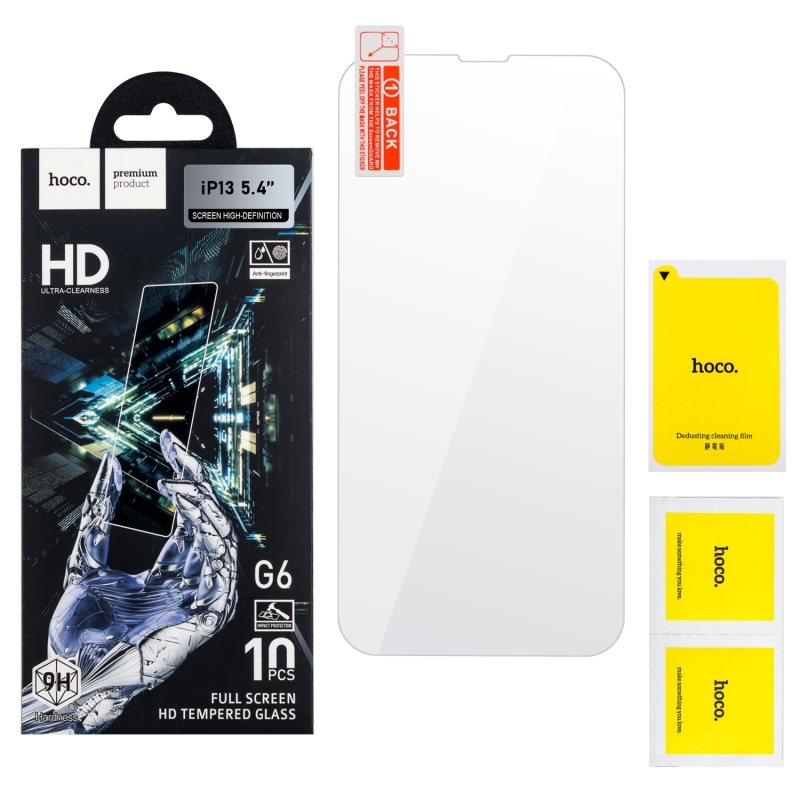 Защитное стекло IPH 13 Mini 5.4 (2021) High definition G6 HOCO