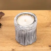 Свеча ароматизированная в бамбуке &laquo;Лотос&raquo;, 8&times;8&times;9 см, 200 мл