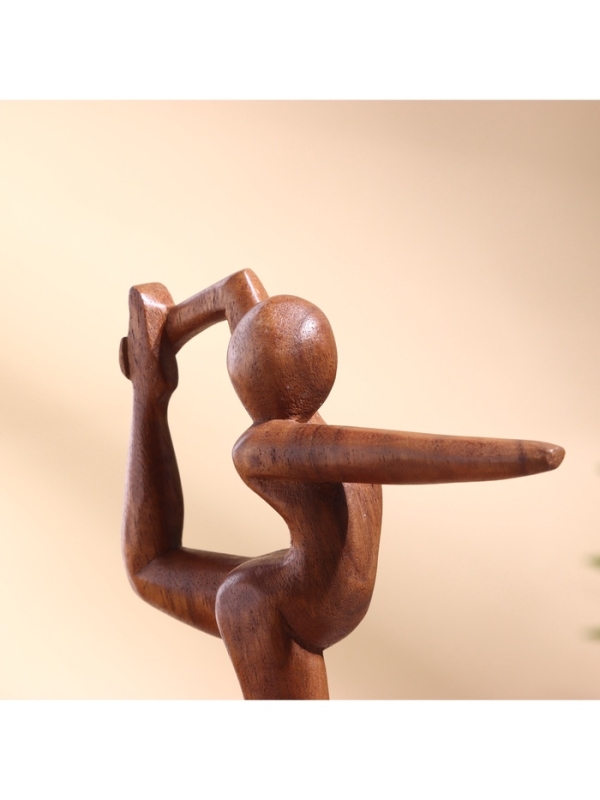 Сувенир "Гимнастка" дерево суар, 14х5х20 см