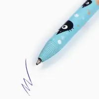 Ручка-эко шариковая, синяя паста, 1.0 мм &laquo;Новый год: Котики&raquo;