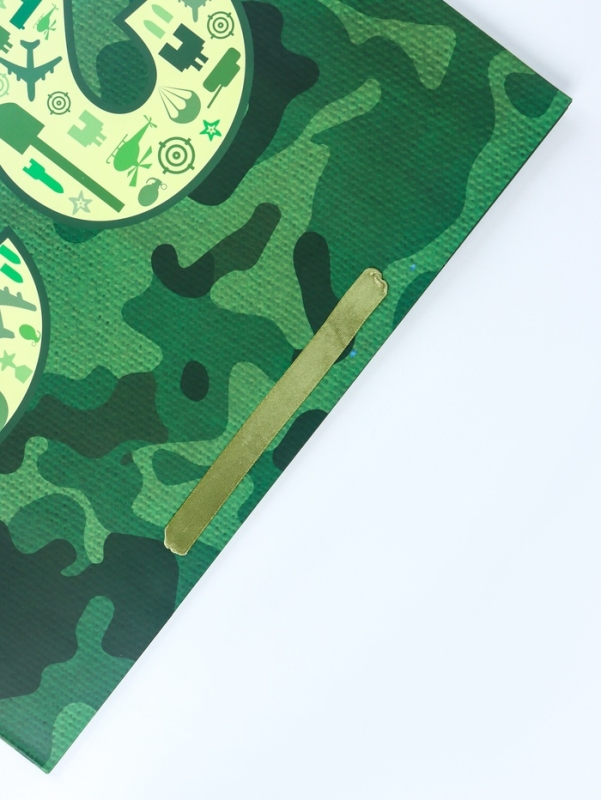 Пакет подарочный ламинированный вертикальный &laquo;23 февраля&raquo;, XL 40 &times; 49 &times; 19 см