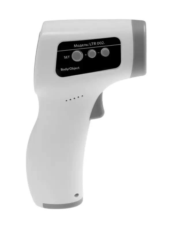Пирометр бесконтактный LTR 002, инфракрасный, ЖК-дисплей, 2хААА(не в комп), подсветка