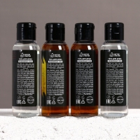 Подарочный набор ЧИСТОЕ СЧАСТЬЕ &laquo;23 февраля: Сильному духом&raquo; гель для душа, 4&times;100 мл