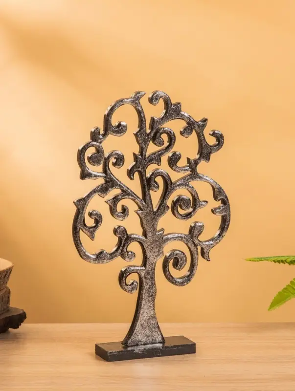 Панно "Древо" МДФ, 30х20х1 см, чёрный